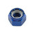 Ecrou Nylstop en Titane M6 x (1.00mm) Bleu