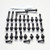 Kit Visserie Moteur 4 Temps SX350 10+ Race Spec Noir