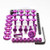 Kit Visserie Carenage en Aluminium VFR400-NC30 89-93 Violet