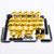Kit Visserie Carenage en Aluminium Ninja 300 Or