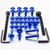 Kit Visserie Carenage en Aluminium ZZR1400 A6F-A7F-D8F-D9F Bleu