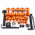Kit Visserie Carenage Aluminium Kawasaki ZX6R Orange
