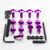 Kit Visserie Carenage en Aluminium SMV1200 Dorsoduro 12+ Violet