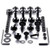 Kit Visserie Carenage en Aluminium SV650 S Sport 08+ Noir