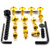 Kit Visserie Carenage en Aluminium FZ600 Fazer 04-06 Or