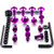 Kit Visserie Carenage en Aluminium FZ600 Fazer 04-06 Violet