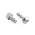 Aluminium Reservoir Mount Bolt Kit Rear Brake Silver