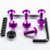 Kit Visserie Carenage en Aluminium DR125 SEY 00-02 Violet