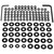 Kit Visserie Carenage en Titane YZF R6 03-05