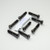 Kit vis fixation etrier Avant en Inox (Brembo) Noir