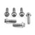 Vis disque de frein en Titane M8 x 25mm Race Spec Paquet x6 Arriêre