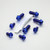 Kit Visserie Fixation Moteur Titane Bleu