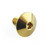 Vis à  tête bombe en Inox M6x(1.00mm)x12mm Or