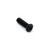 Vis à tête bombee en Aluminium M5 x (0.80mm) x 16mm (Tête Extra Small) Noir