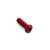 Vis à tête bombee en Aluminium M5 x (0.80mm) x 16mm (Tête Extra Small) Rouge
