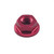 Ecrou à bride en Aluminium M6 x (1.00mm) Rouge