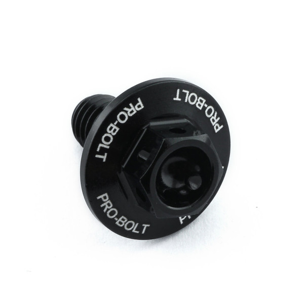 Vis en Aluminium carenage Race M6 x (1.0mm) x 12mm Noir
