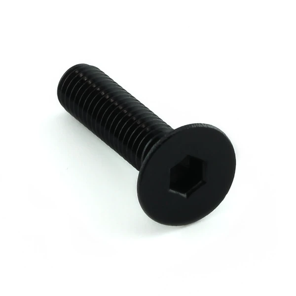 Vis Aluminium à  tête fraisee M5 x (0.8mm) x 20mm Noir
