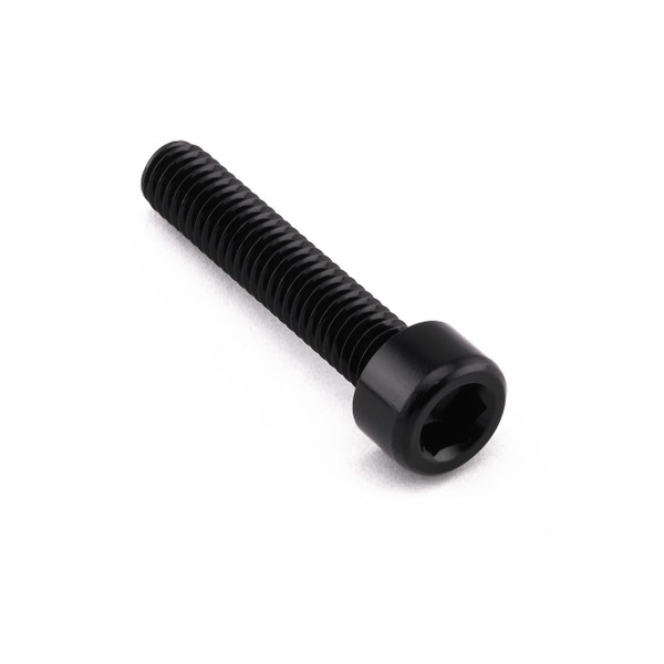 Vis BTR en Aluminium M6 x (1.00mm) x 30mm Noir