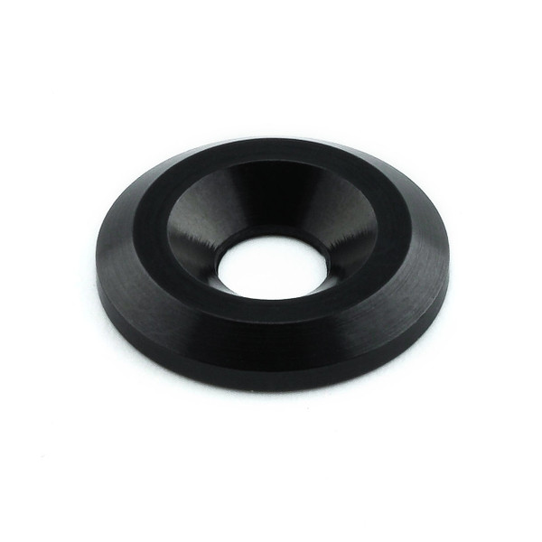 Rondelle fraisee en Aluminium M6 (22mm Diamètre Extérieur) Noir