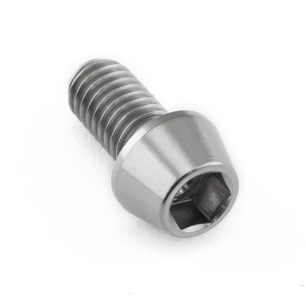 Vis BTR conique en Titane M6 x (1.00mm) x 12mm