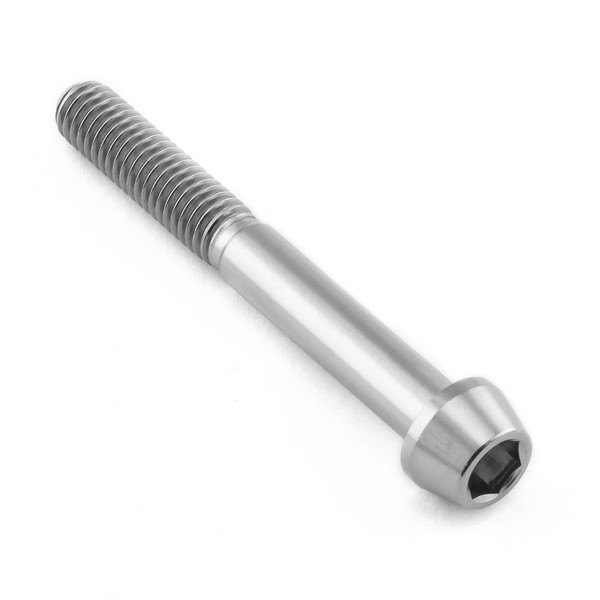 Vis BTR conique en Titane M6 x (1.00mm) x 50mm
