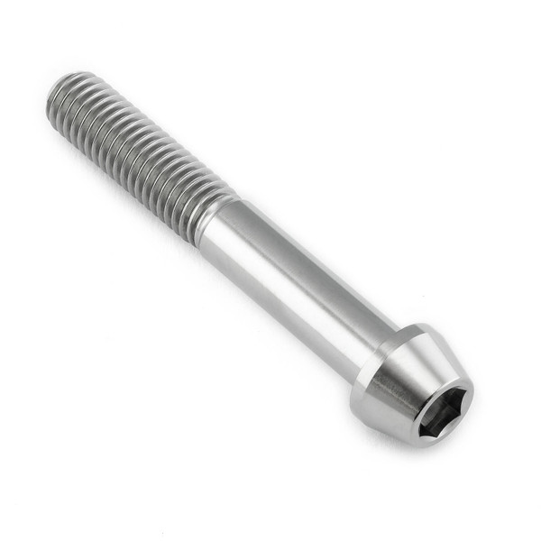 Vis BTR conique en Titane M8 x (1.25mm) x 55mm