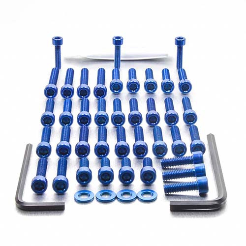 Kit Visserie Moteur BMW K1200GT 06+ Bleu