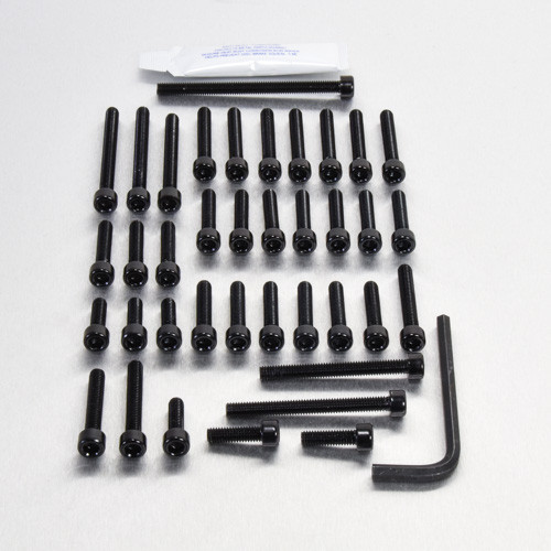 Kit Visserie Moteur Aluminium VTR1000 SP2-RC51 02-05 Noir