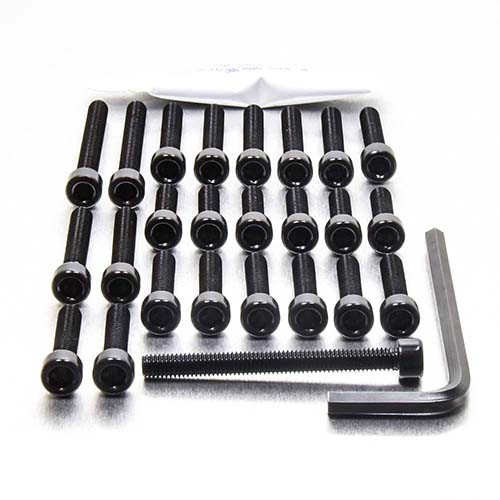 Kit Visserie Moteur ZRX1100 97-01 Noir