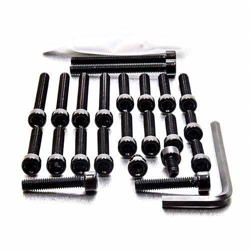 Kit Visserie Moteur YBR125 07+ Noir
