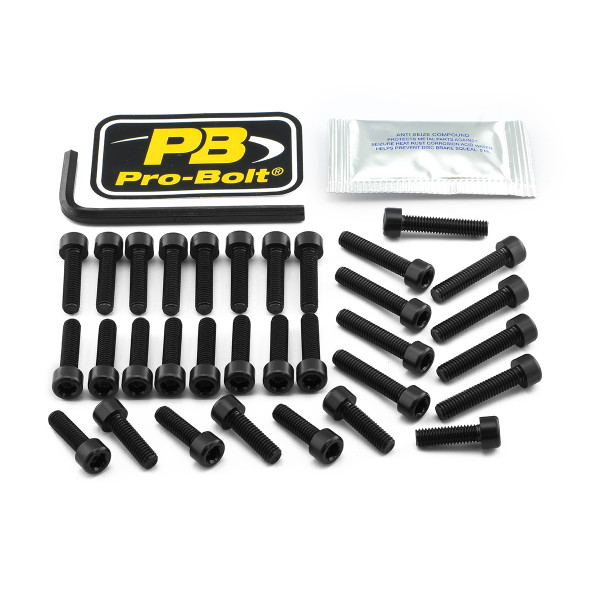 Kit Visserie Moteur Aluminium Yamaha YZF-R6 Noir