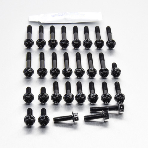 Kit Visserie Moteur XL600V Transalp Race Spec Noir