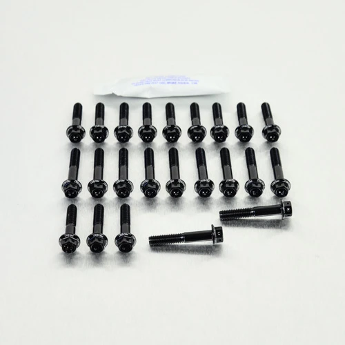 Kit Visserie Moteur CB600 Hornet 07+ Race Spec Noir