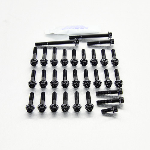 Kit Visserie Moteur Aluminium Race Versys 1000 '12+ Noir