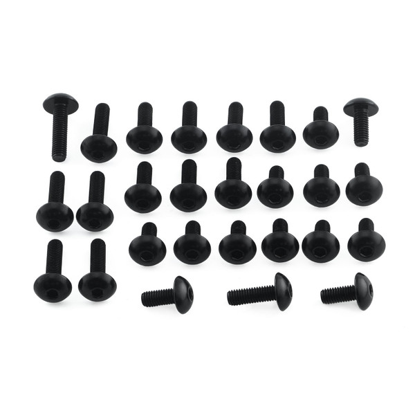 Kit Visserie Carenage en Aluminium S1000R Noir