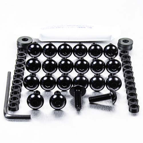 Kit Visserie Carenage en Aluminium K1200S 06-08 Noir