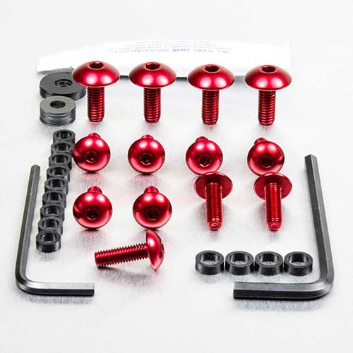 Kit Visserie Carenage en Aluminium SMV1200 Dorsoduro 12+ Noir