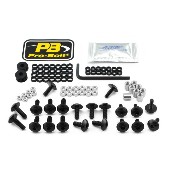 Kit Visserie Carenage en Aluminium GSXR1000 12+ (L2) Noir