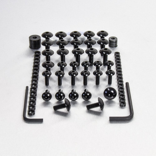Kit Visserie Carenage en Aluminium GSXR1100 K-N 89-92 Noir