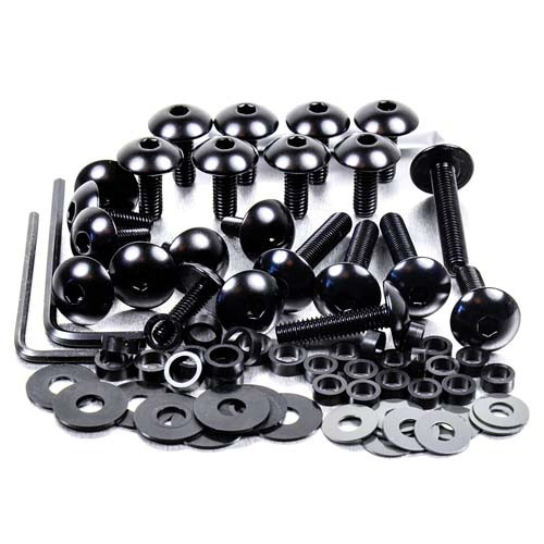 Kit Visserie Carenage en Aluminium GSF650-1250 Bandit 07+ Noir