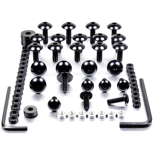 Kit Visserie Carenage Aluminium Triumph Speed Triple 1050cc Noir