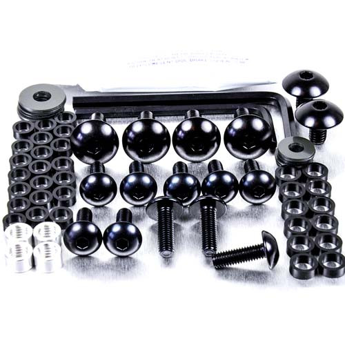 Kit Visserie Carenage Aluminium Triumph Tiger 800 Noir