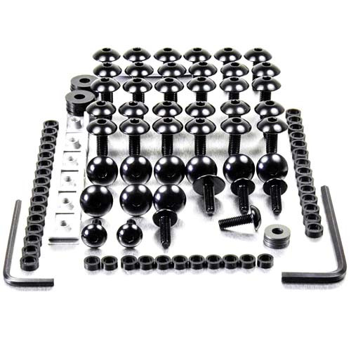 Kit Visserie Carenage en Aluminium Daytona-Street Triple 675 Noir