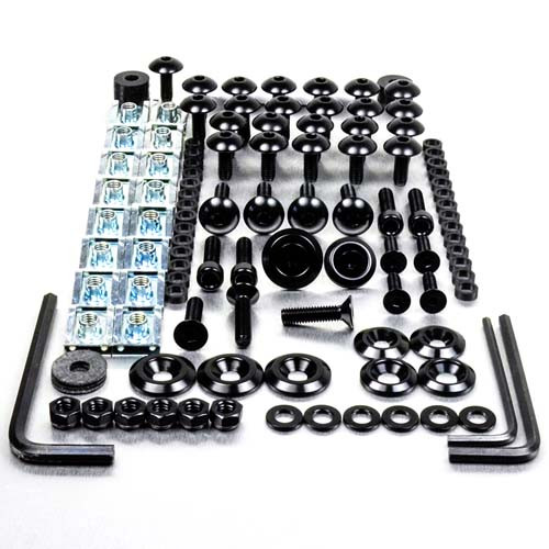 Kit Visserie Carenage en Aluminium Daytona T595 955cc 97-98 Noir