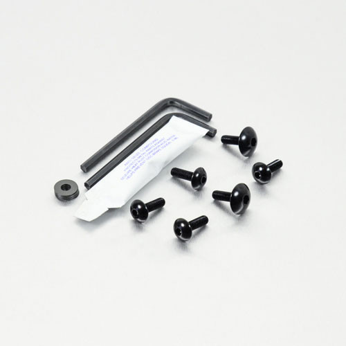Kit Visserie Bulle Aluminium 6 Vis Special TL1000 Noir