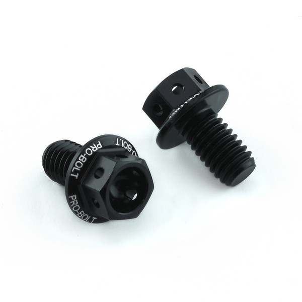Kit Visserie Fixation Par Chaleur Silencieux Aluminium Race Spec Noir
