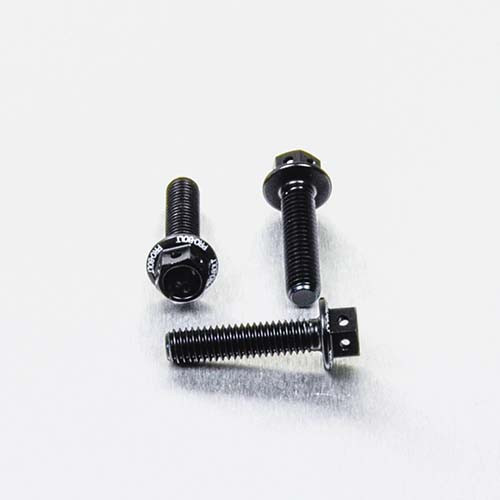 Kit visserie Race Aluminium leviers de frein et d'embrayage Noir