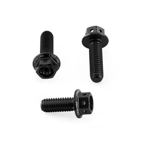 Kit Vis en Aluminium Levier Frein & Embrayage Race Spec Noir