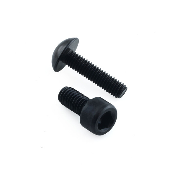Kit Visserie Fixation Aluminium Réservoir de Frein Arrière Noir